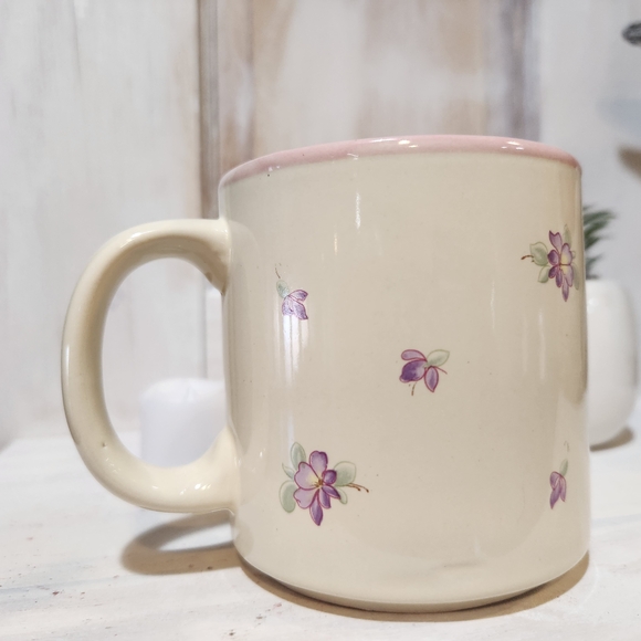 VINTAGE LEFTON CHINA mug handpainted, Numbered Circa 1987 - Picture 4 of 12